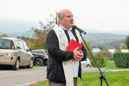 Otvoritev kanalizacije in vodovoda Vavpča vas Trata 10, foto Uroš Novina